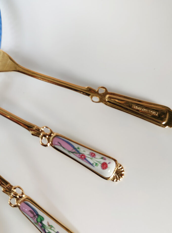 Pastry Forks Floral Formano