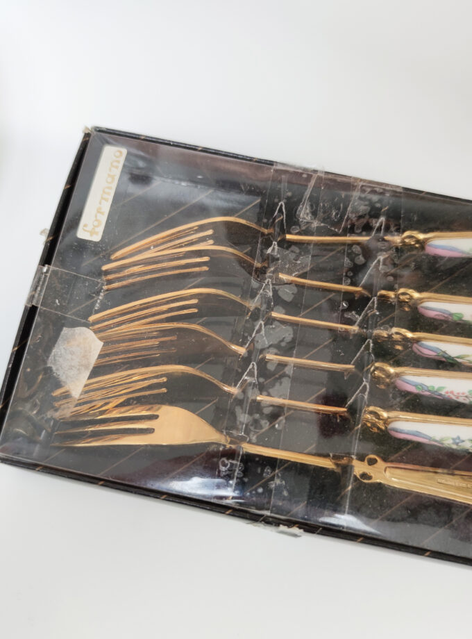 Pastry Forks Floral Formano