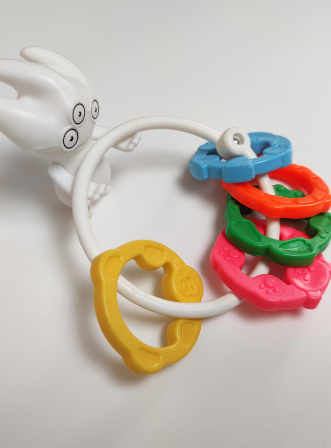 Vintage Fisher Price Rattle Toy Animals