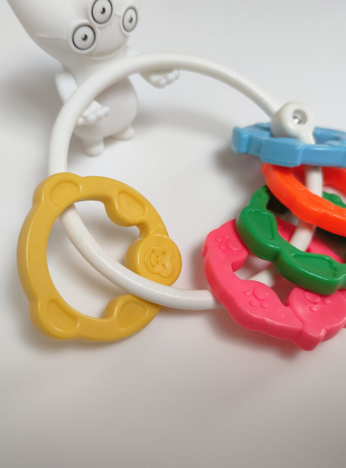 Vintage Fisher Price Rattle Toy Animals