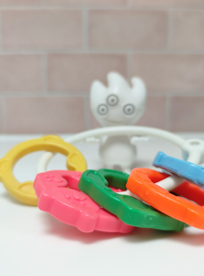 Vintage Fisher Price Rattle Toy Animals