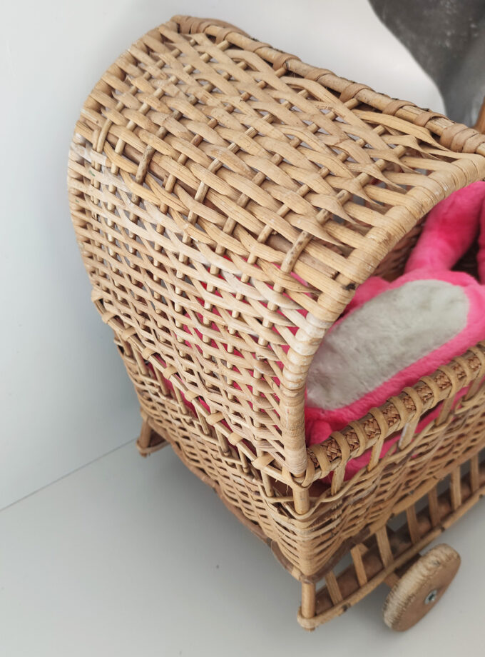 Vintage Rotan Dolls Pram II