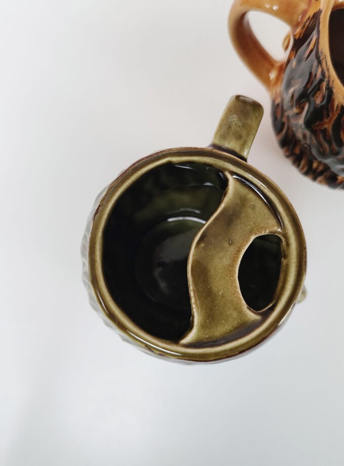 Mister Moustache Mug Big Green