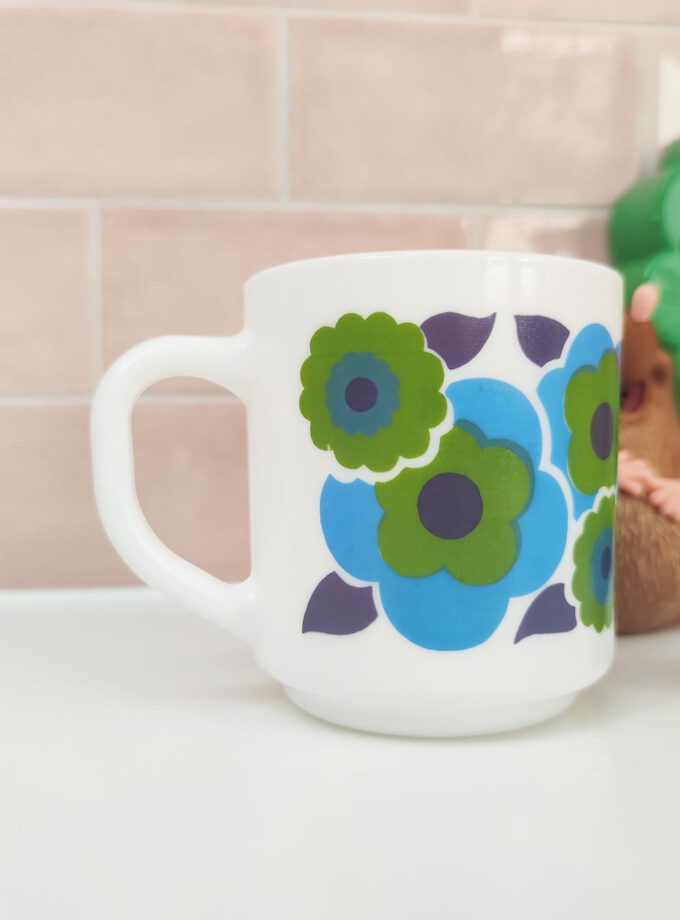 Cup Blue Arcopal Lotus