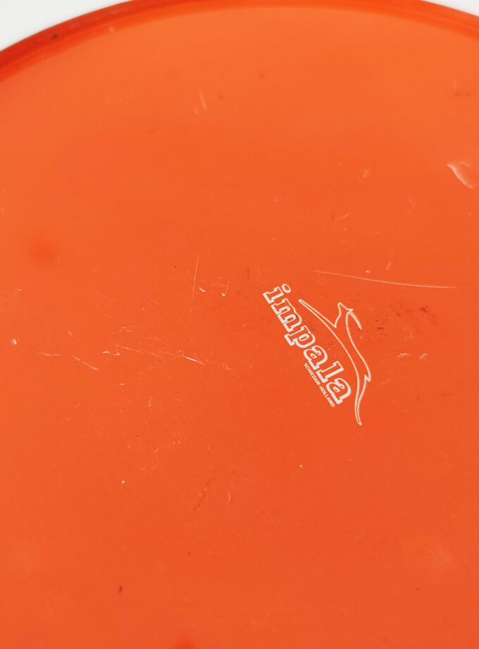 Floral Retro Orange Impala Tin