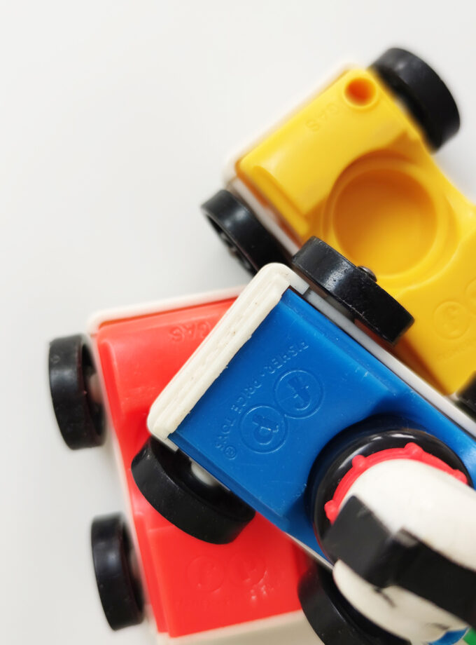 Vintage Fisher Price Cars Set