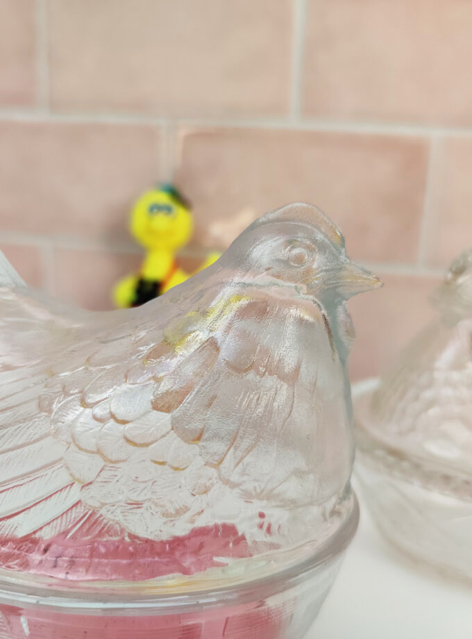 Chicken Glass Tureen II