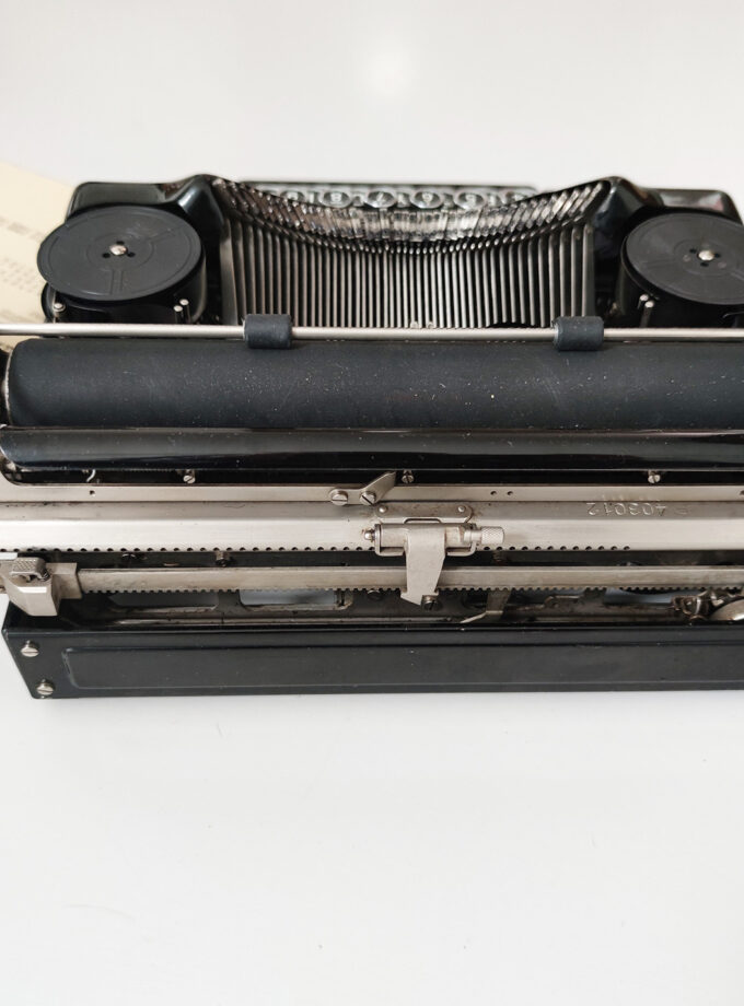 Continental 340 Old Black Vintage Typewriter