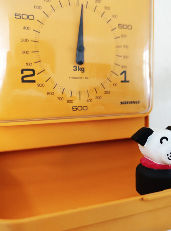 Orange Soehnle Kitchen Scale