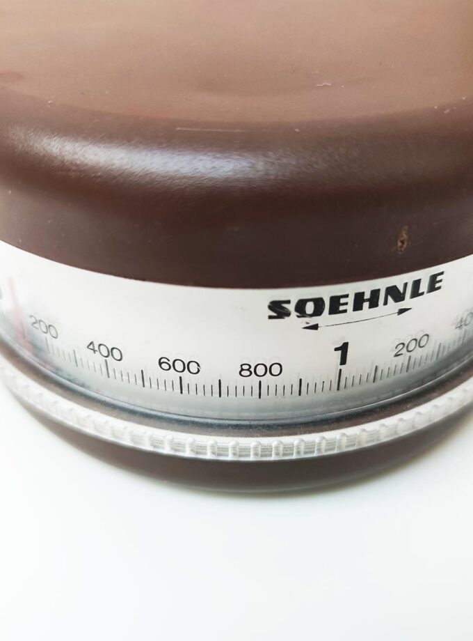 Vintage Kitchen Scale Soehnle Round