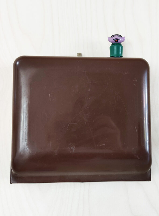 Brown Vintage Hema Kitchen Scale