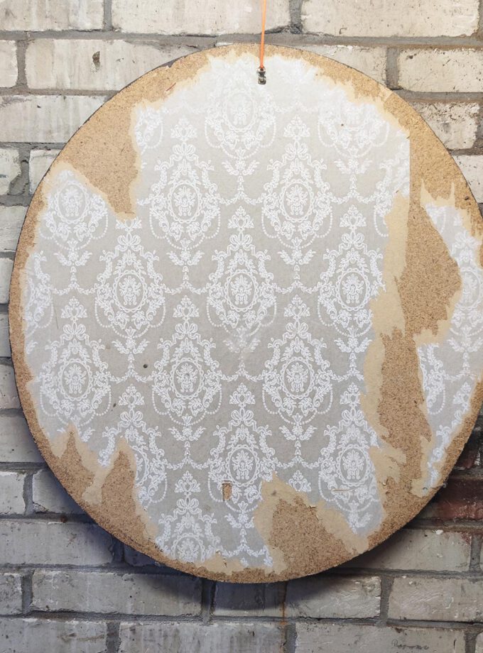 Vintage Remi Alleen op de Wereld Fake Painting