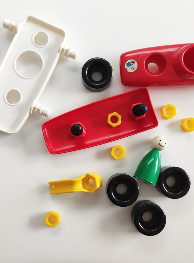 Construction Car Vintage Ambi Toys