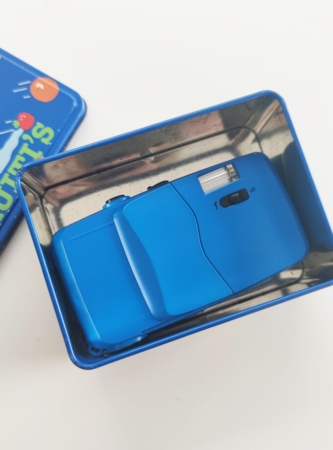 Plastic Fantastic Blue 35MM Camera