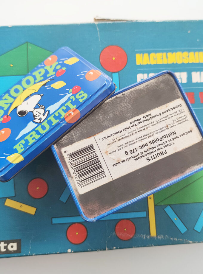 Van Melle Snoopy Fruits tin