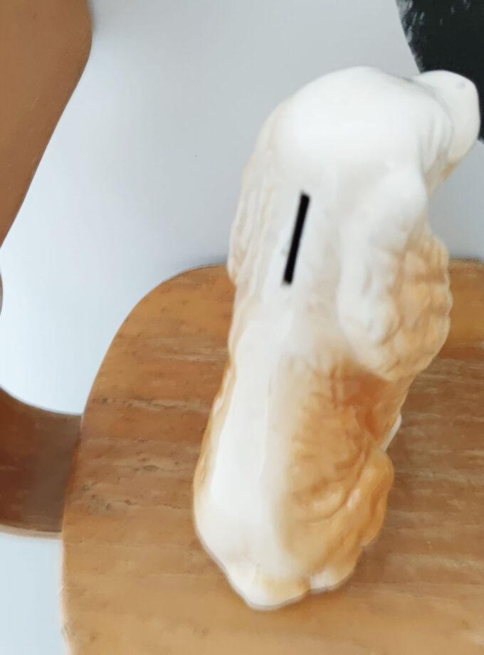 Cocker Spaniel Blondie Money Bank