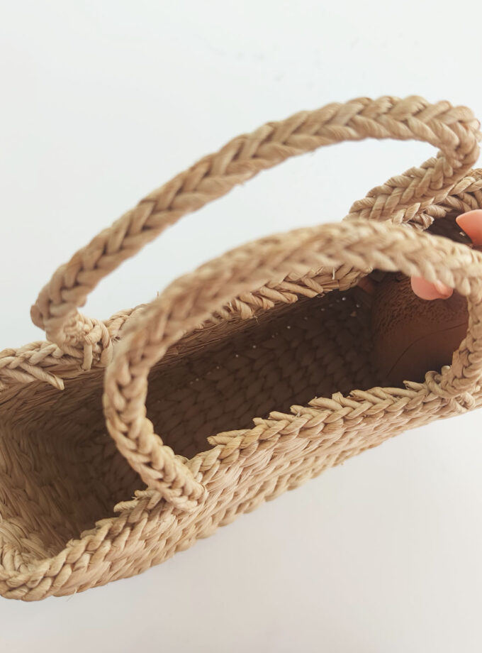 Vintage Rotan Kids Basket