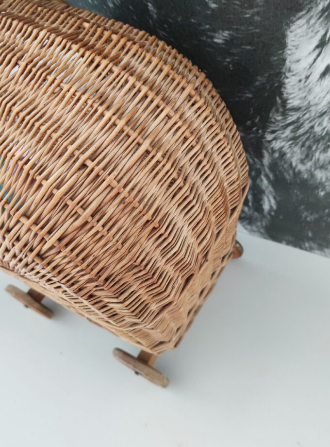 Vintage Rotan Dolls Pram III