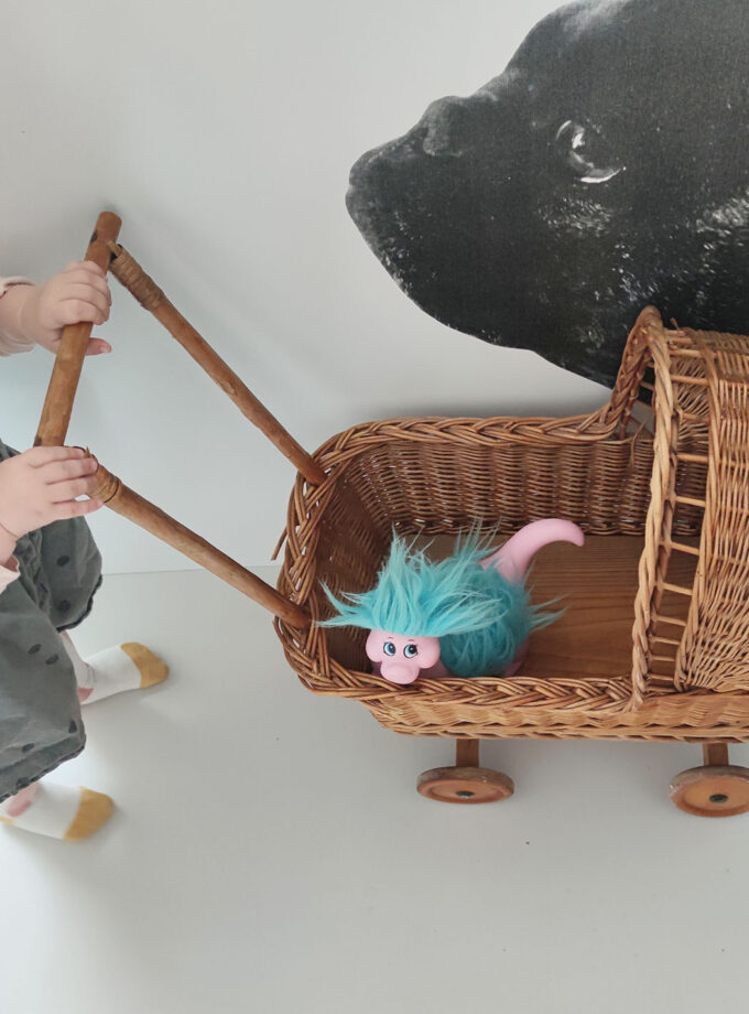 Vintage Rotan Dolls Pram III