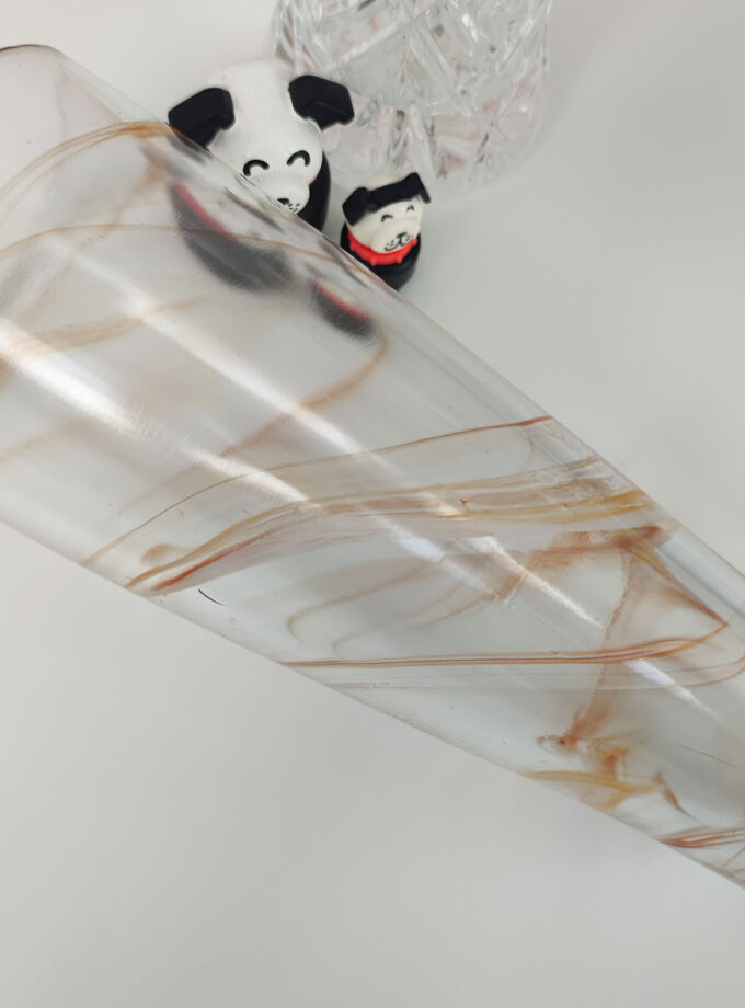 Caramel Swirl Big Vase