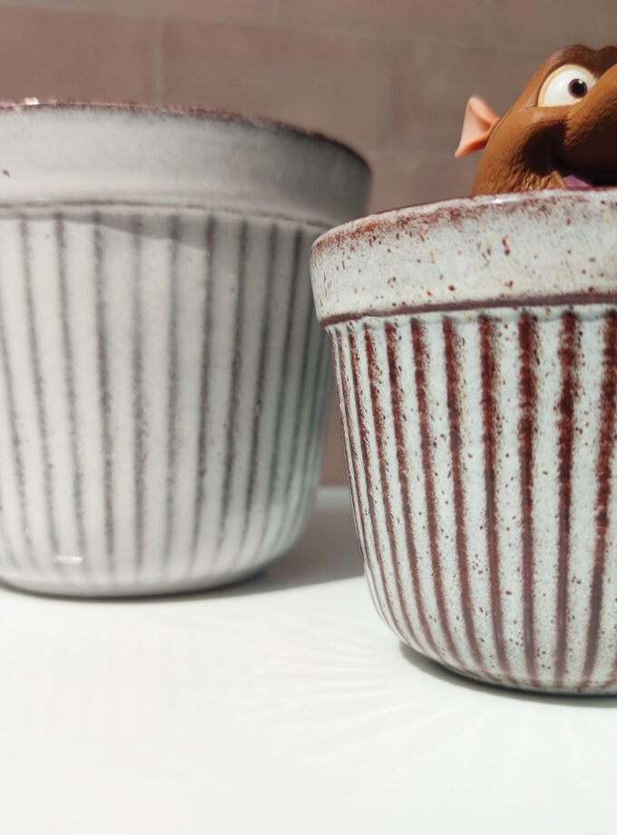 Vintage Retro Brown Flower Pot Westraven 431