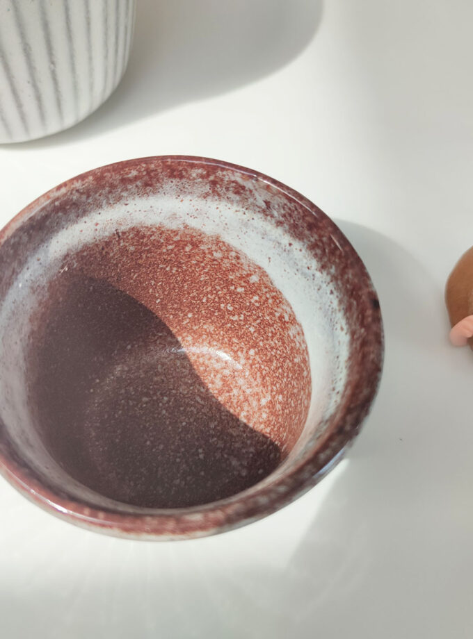 Vintage Retro Brown Flower Pot Westraven 431