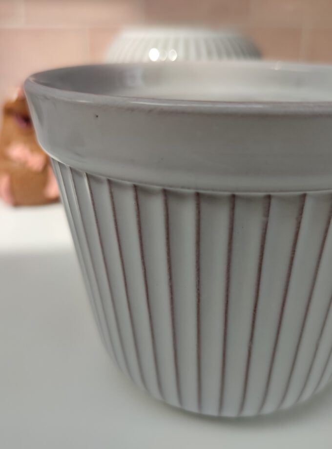 Vintage Retro White Flower Pot Westraven 432 A