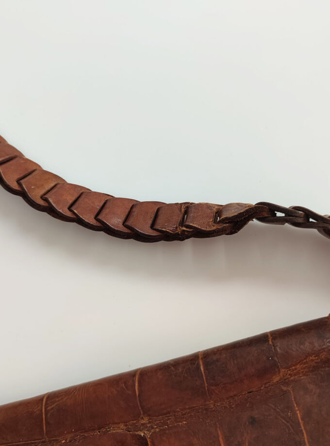 Vintage Braided Shoulder Bag