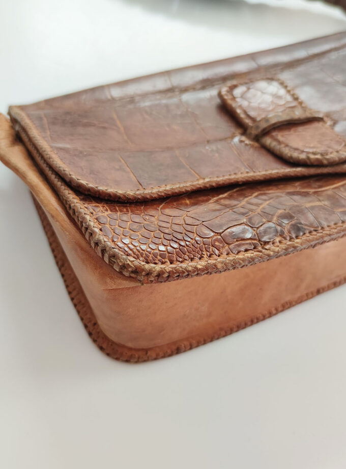 Vintage Braided Shoulder Bag