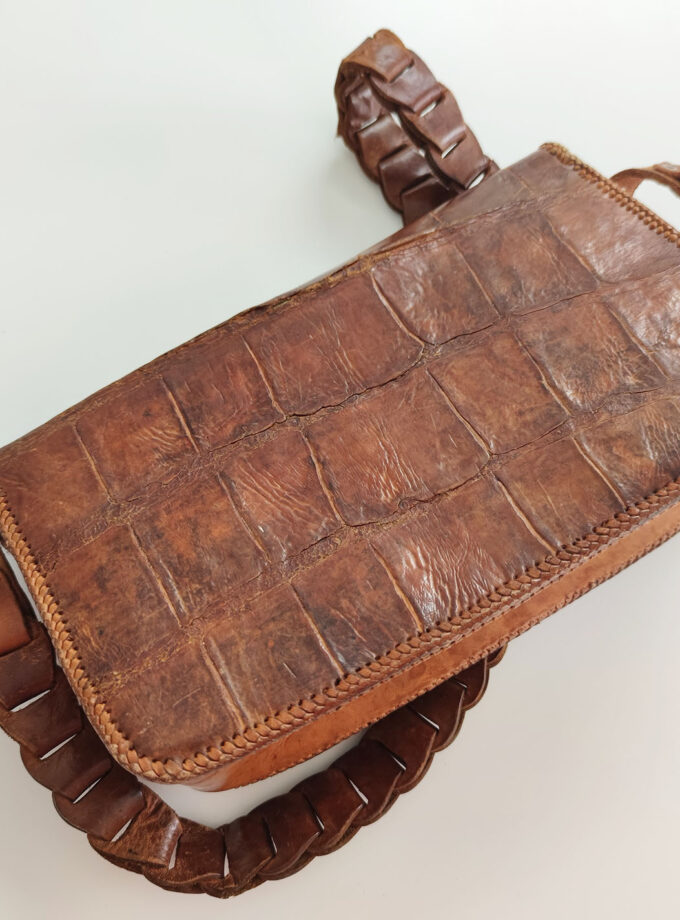 Vintage Braided Shoulder Bag