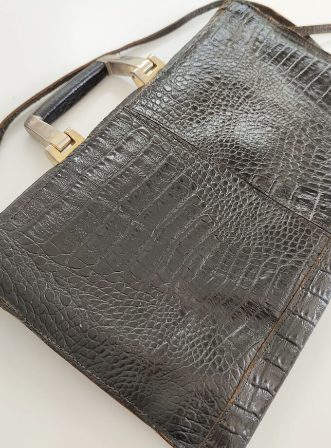 Patchwork Italian Briefcase