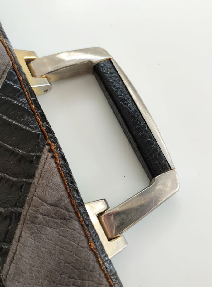 Patchwork Italian Briefcase