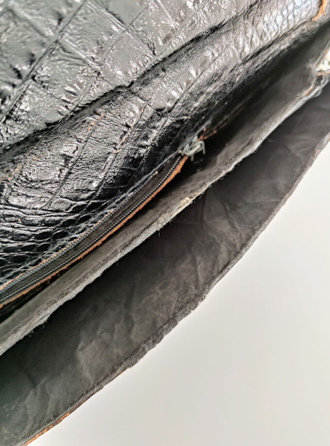 Patchwork Italian Briefcase