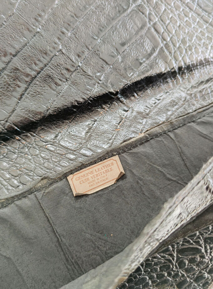 Patchwork Italian Briefcase