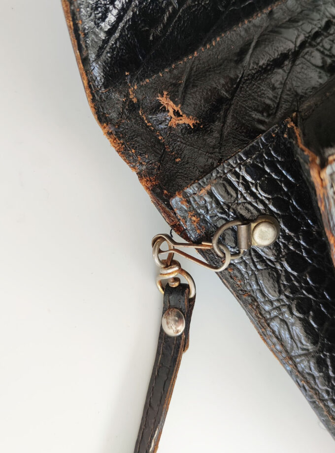 Patchwork Italian Briefcase