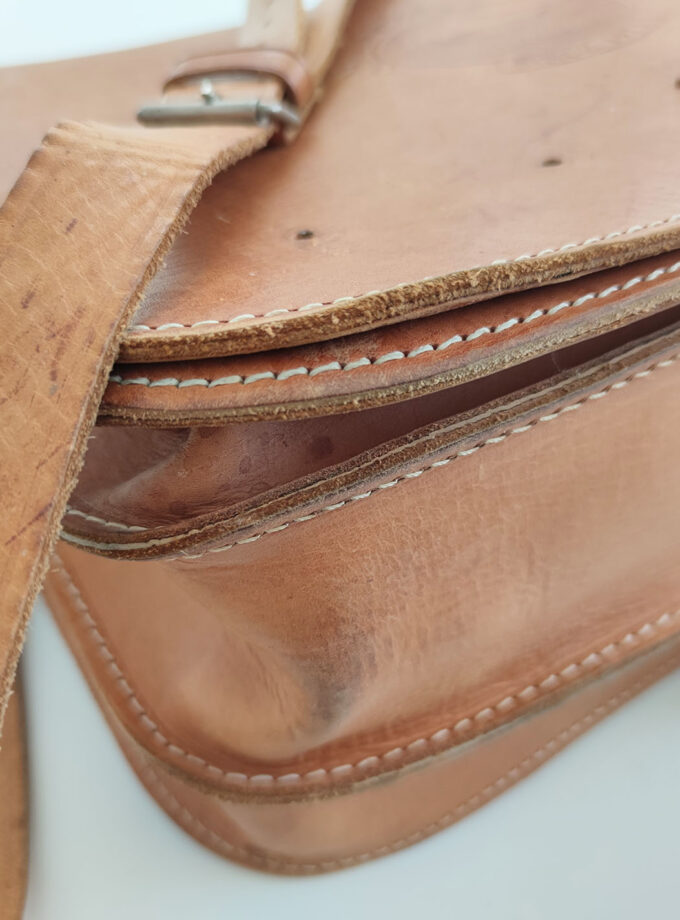 Vintage Cognac GreenPeace Schoolbag