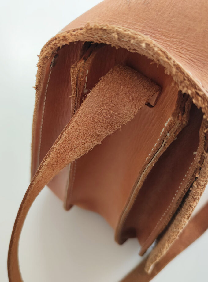 Vintage Cognac GreenPeace Schoolbag