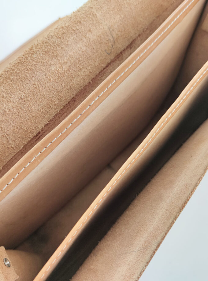 Vintage Cognac GreenPeace Schoolbag