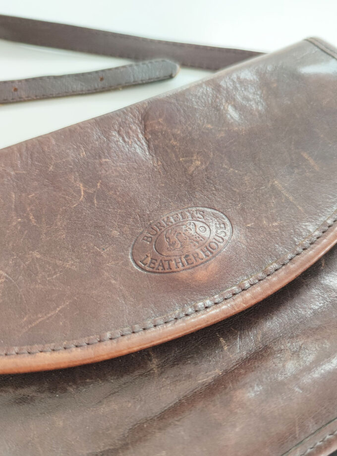 Burkely's Leatherhouse Brown Shoulder Bag