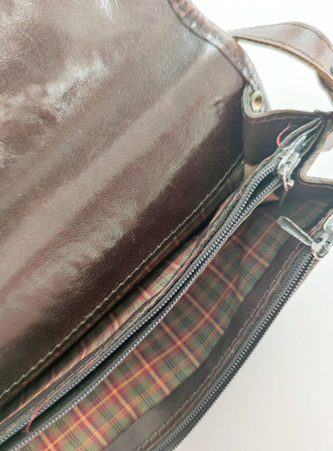 Burkely's Leatherhouse Brown Shoulder Bag