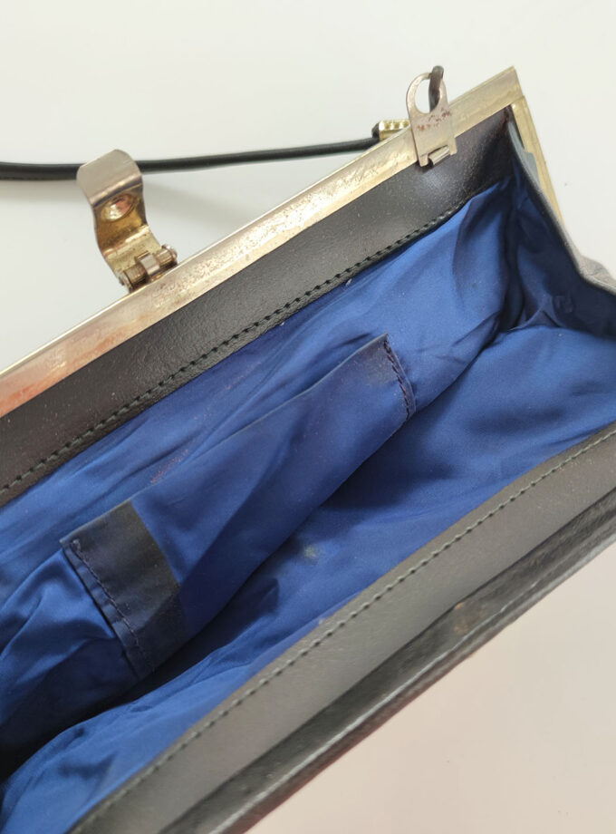 Vintage Black Clutch Bag