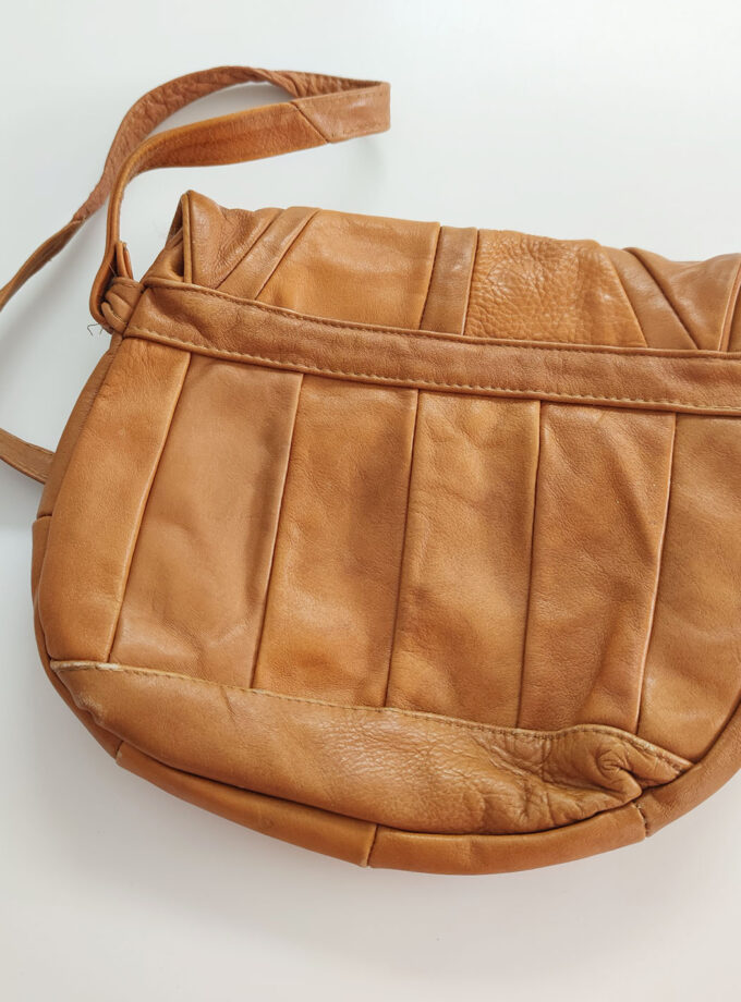 Cognac Patchwork Shoulderbag