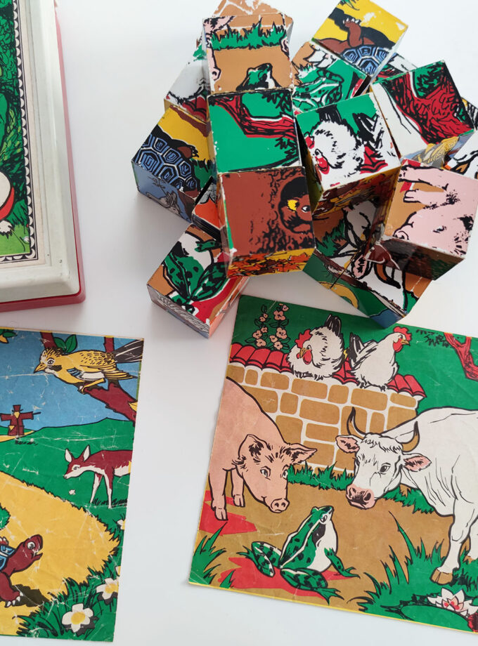 Vintage Puzzle Blocks Ege Spiele