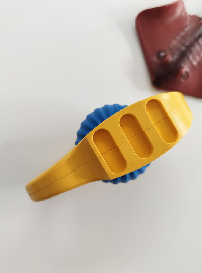 Vintage Yellow Duplo Rattle Fish