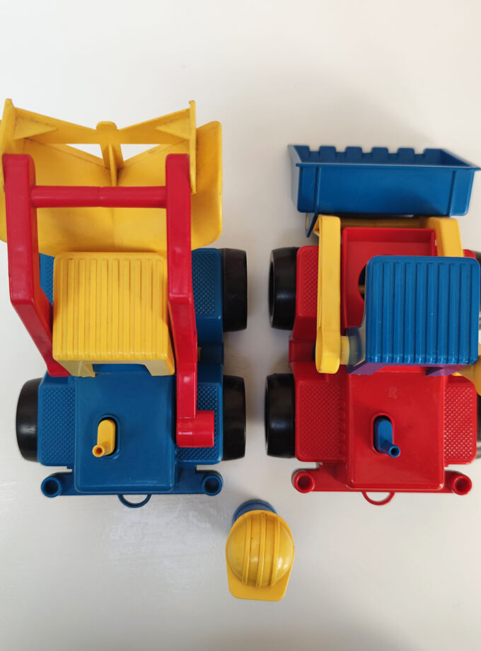 Vintage Jean Hoefler Set Trucks