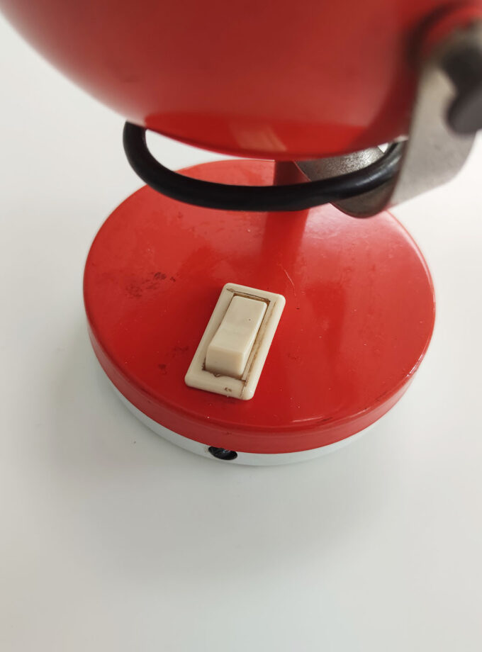 Retro Orange Lamp (Opknapper)