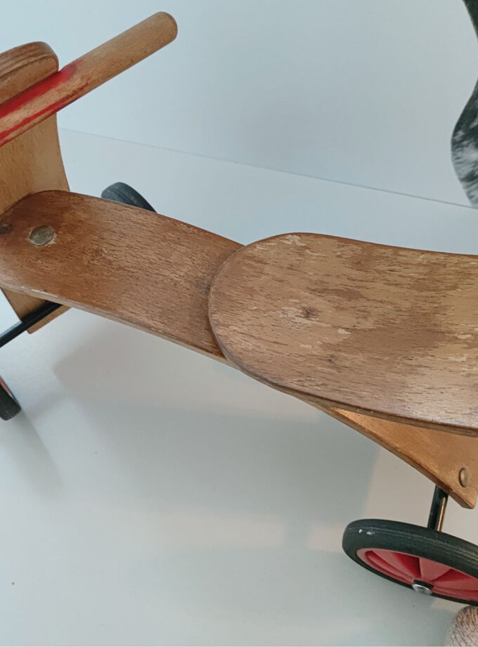 Vintage Wooden Toddler Bike