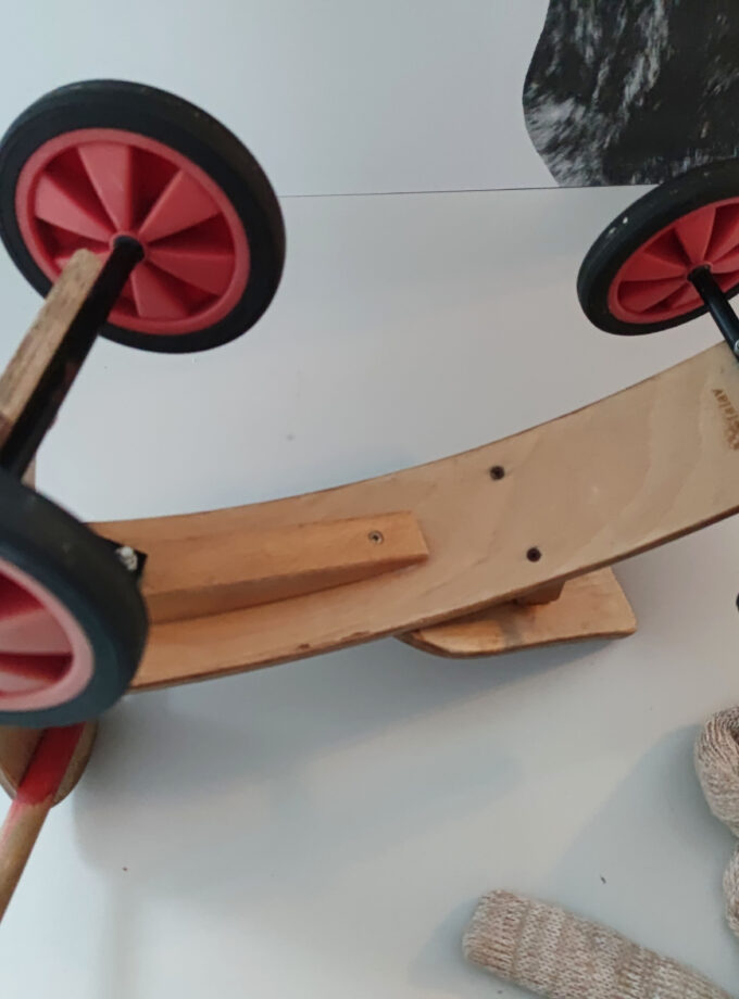 Vintage Wooden Toddler Bike