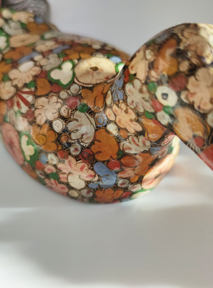 Floral Duck Paper Mache