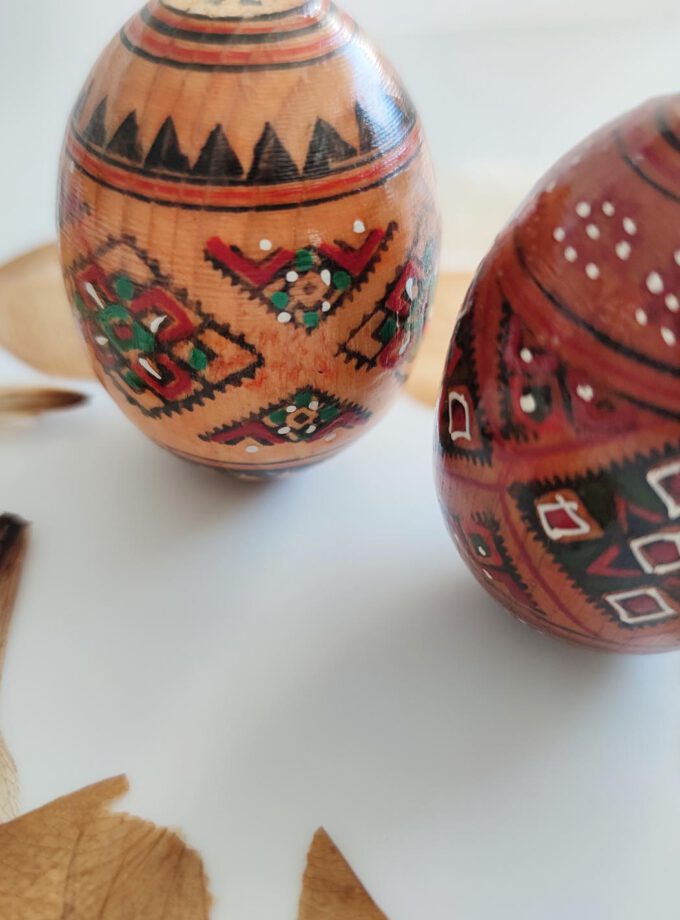 Wooden Folklore Eggs II